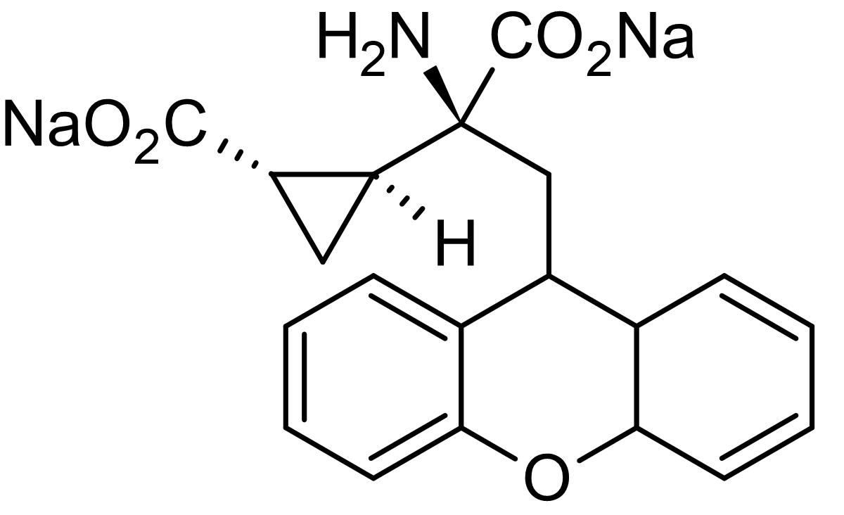 Chemical Structure - LY 341495 disodium salt, group II/group III mGlu antagonist (AB120818)