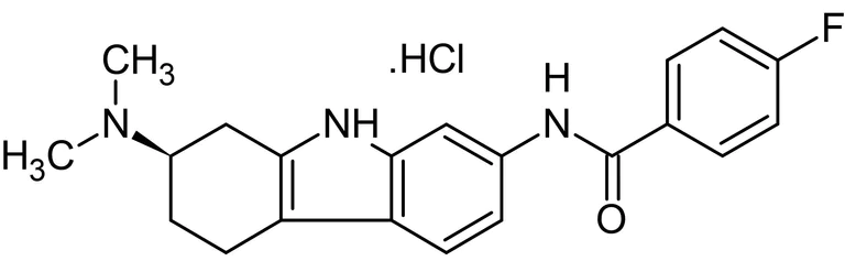 Chemical Structure - LY 344864 hydrochloride, 5-HT1F agonist (AB120592)