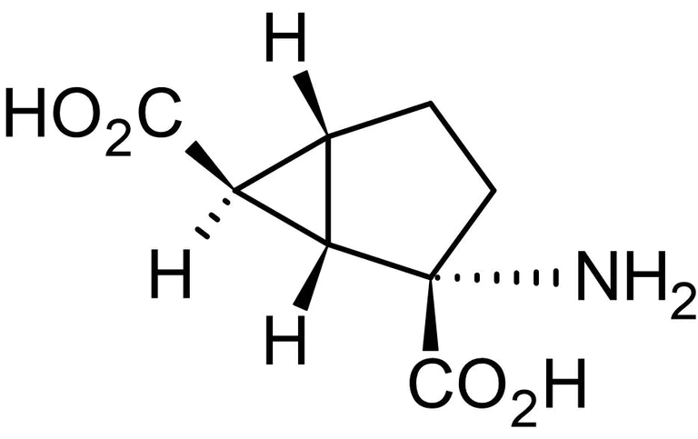 Chemical Structure - LY 354740, Group II mGlu agonist (AB120173)