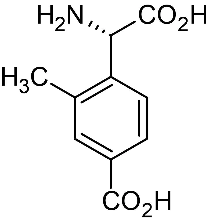 Chemical Structure - LY 367385, mGlu1a antagonist (AB120067)