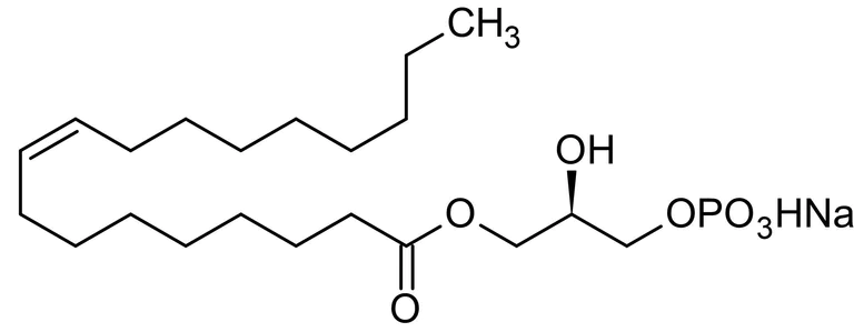 Chemical Structure - Lysophosphatidic acid sodium salt, autophagy inhibitor (AB146430)