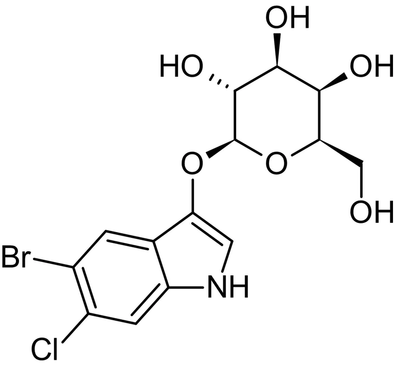 Chemical Structure - Magenta-Gal, Chromogenic beta-galactosidase substrate (AB146381)