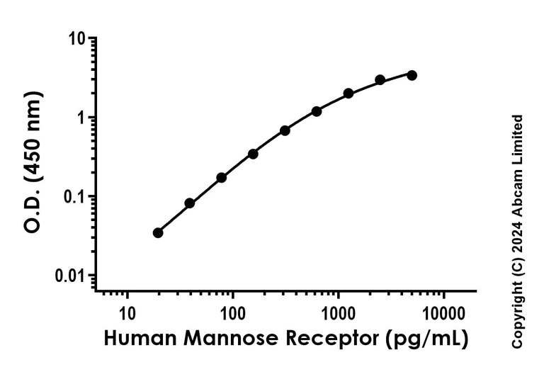 Sandwich ELISA - Anti-Mannose Receptor antibody [EPR23468-19] - BSA and Azide free (Detector) (AB281030)