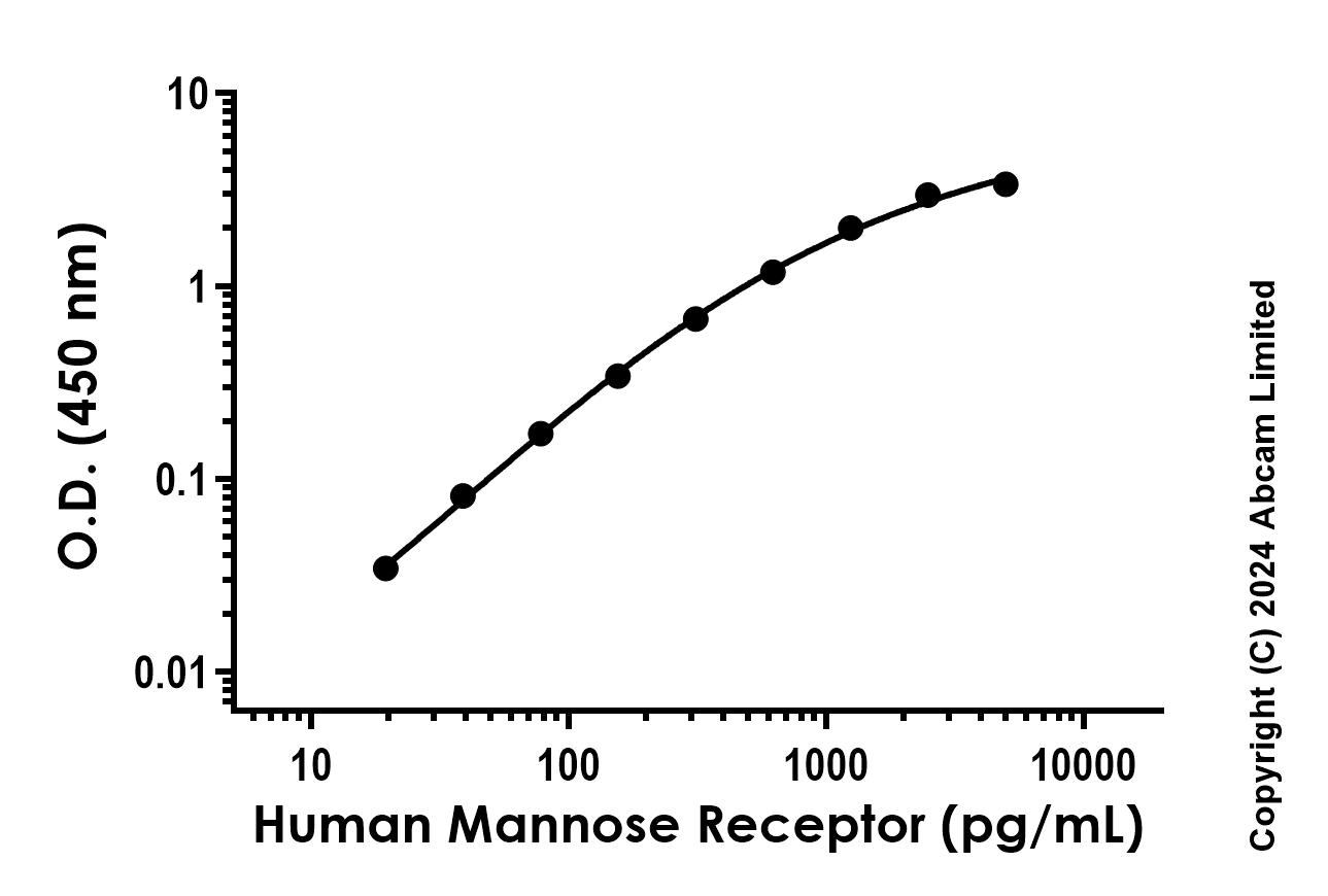 Sandwich ELISA - Anti-Mannose Receptor antibody [EPR23468-46] - BSA and Azide free (Capture) (AB281180), expandable thumbnail