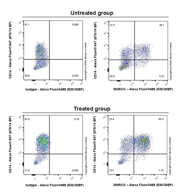 Flow Cytometry - Anti-MARCO antibody [RM2074] (AB322705)