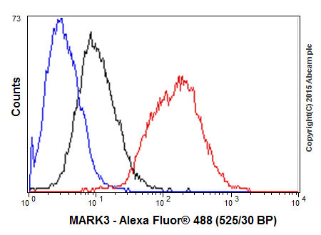 Flow Cytometry (Intracellular) - Anti-Mark3 antibody [EPR633Y] (ab52626), expandable thumbnail