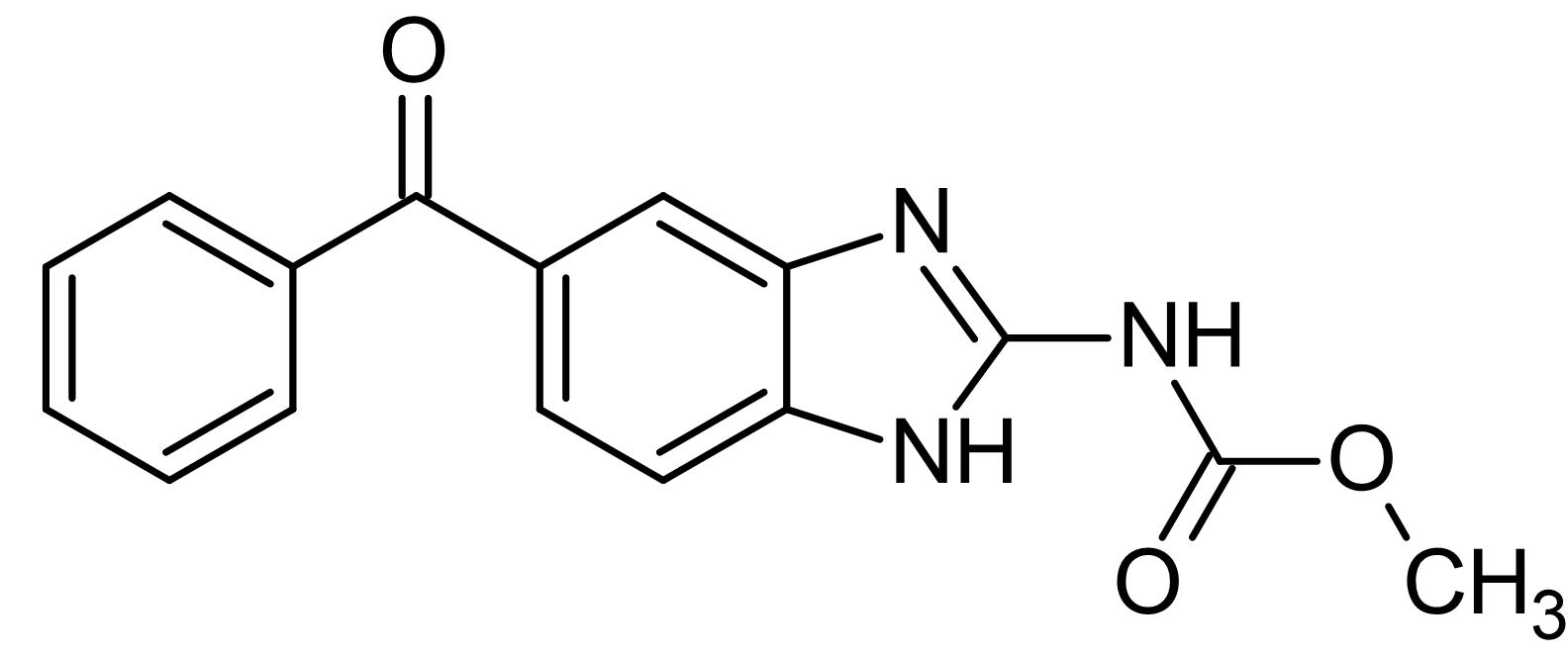 Chemical Structure - Mebendazole, Benzimidazole antihelmintic (AB141246)