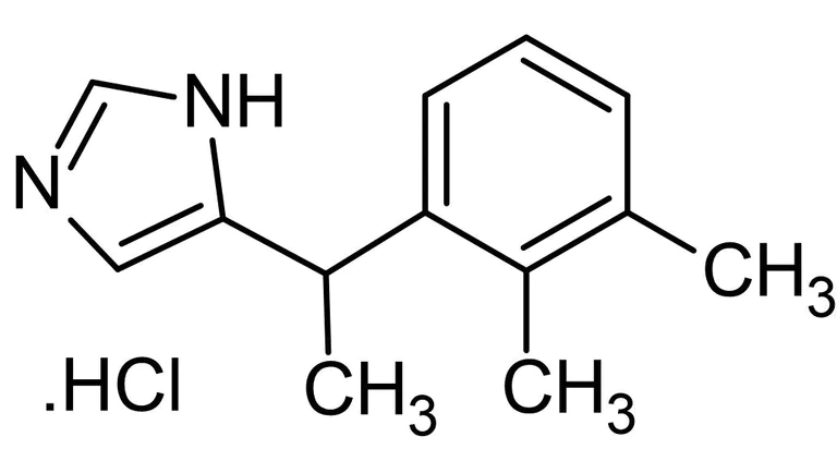 Chemical Structure - Medetomidine hydrochloride, alpha2 adrenoceptor agonist (AB120787)