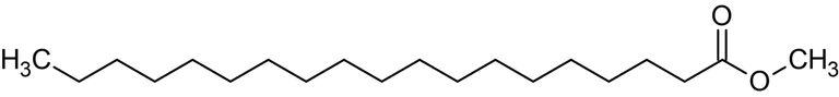 Chemical Structure - Methyl nonadecanoate, Long chain fatty acid methyl ester (AB143874)