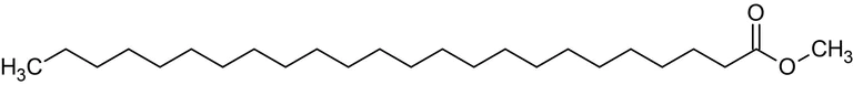 Chemical Structure - Methyl tetracosanoate, Fatty acid methyl ester (AB143876)