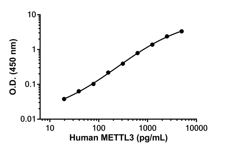 Sandwich ELISA - Anti-METTL3 antibody [EPR28558-62] - BSA and Azide free (Detector) (AB317647)