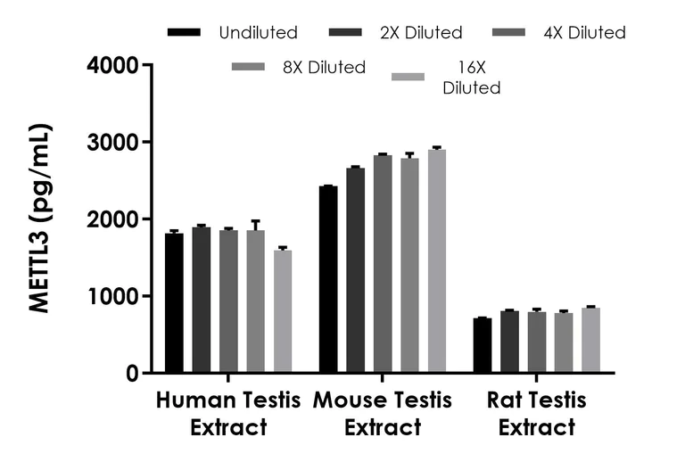 Sandwich ELISA - METTL3 ELISA Kit (AB322372)