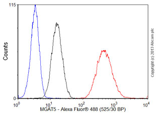 Flow Cytometry - Anti-MGAT5 antibody [3E9] (AB87977)