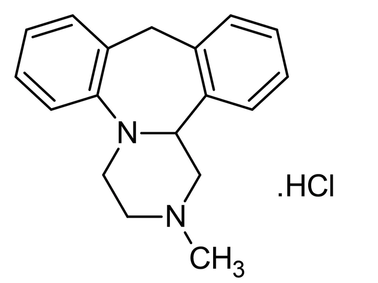 Chemical Structure - Mianserin hydrochloride, activity at 5-HT2, H1 and alpha2 receptors (AB120788)