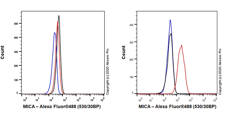 Flow Cytometry - Anti-MICA + MICB antibody [EPR24086-121] - BSA and Azide free (AB276141)