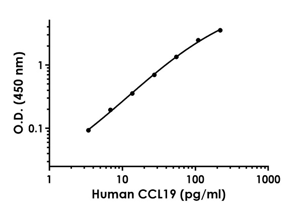 Sandwich ELISA - Anti-MIP-3 beta/CCL19 antibody [EPR21965-72] - BSA and Azide free (Detector) (AB259576)