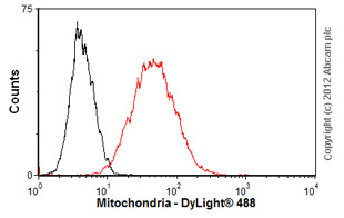 Flow Cytometry - Anti-Mitochondria antibody [113-1] - BSA and Azide free (AB92824), expandable thumbnail