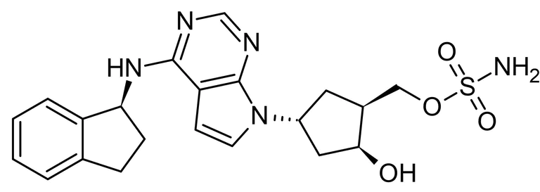 Chemical Structure - MLN-4924, NEDD8-activating enzyme inhibitor (AB216470)