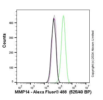 Flow Cytometry - Anti-MMP14 antibody [EP1264Y] - Low endotoxin, Azide free (AB168726)