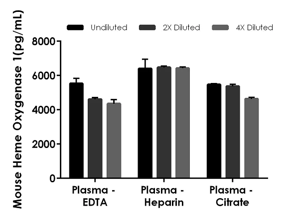 Sandwich ELISA - Mouse Heme Oxygenase 1 ELISA Kit, Fluorescent (AB229431)