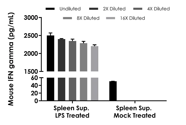 Sandwich ELISA - Mouse IFN gamma ELISA Kit (AB282874)