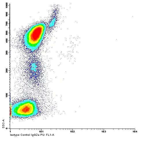 Flow Cytometry - Mouse IgG2a, Kappa Monoclonal [B12/8] - Isotype Control (AB91361)