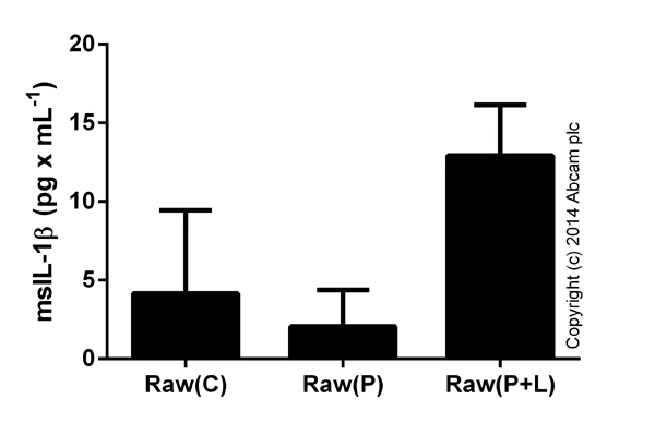 Sandwich ELISA - Mouse IL-1 beta ELISA Kit (AB100704)
