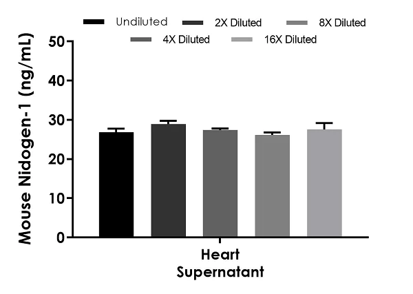 Sandwich ELISA - Mouse Nidogen-1 ELISA Kit (Entactin) (AB270203)