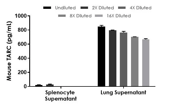 Sandwich ELISA - Mouse TARC ELISA Kit, Chemiluminescent (AB325728)