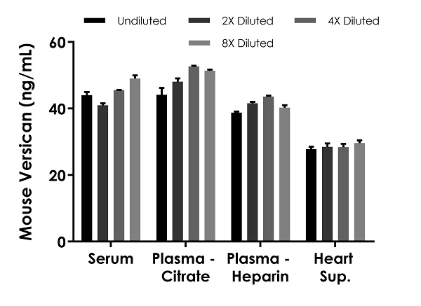 Sandwich ELISA - Mouse Versican ELISA Kit (AB279409)
