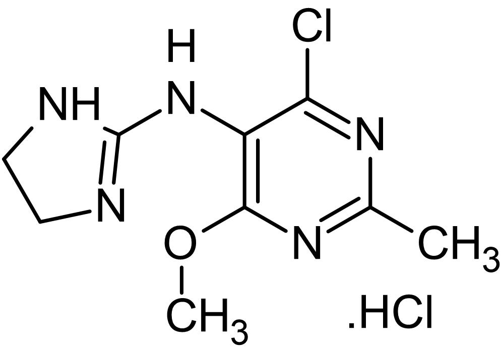 Moxonidine hydrochloride, I1 Imidazoline receptor and alpha2 adrenergic agonist