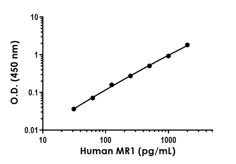 Sandwich ELISA - Anti-MR1 antibody [EPR25671-79] - BSA and Azide free (Detector) (AB307102)