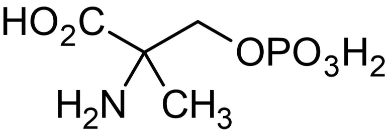Chemical Structure - MSOP, group III metabotropic glutamate receptor antagonist (AB141381)