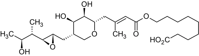 Chemical Structure - Mupirocin, antibiotic agent (AB146183)