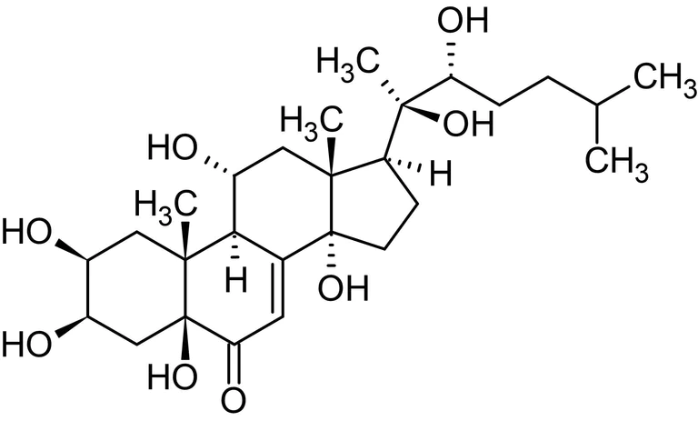 Chemical Structure - Muristerone A, EcR agonist (AB144309)