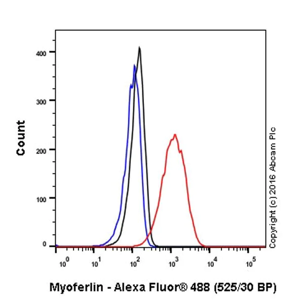 Flow Cytometry (Intracellular) - Anti-Myoferlin antibody [EPR18887] (AB178386)