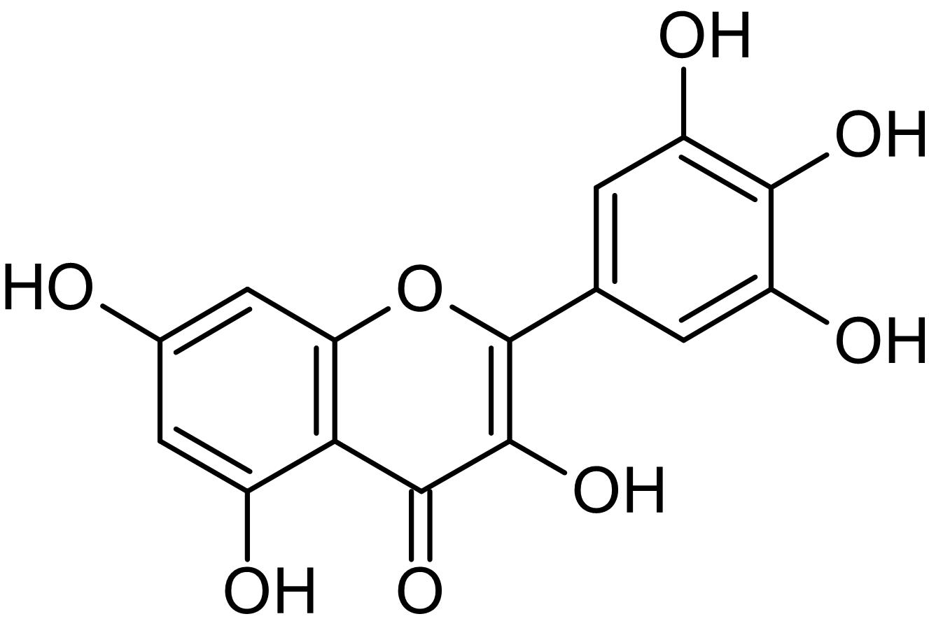 Chemical Structure - Myricetin, irreversible TrxR inhibitor (AB120721), expandable thumbnail