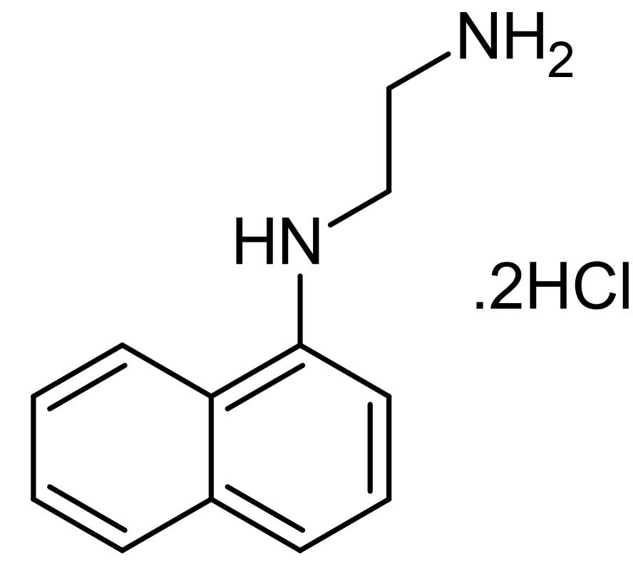 N-(1-Naphthyl)ethylenediamine dihydrochloride, coupling agent for spectrophotometric analysis