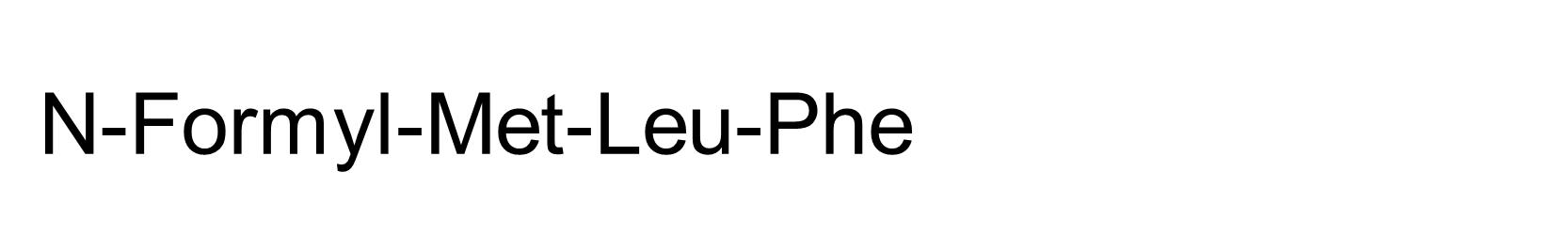 Chemical Structure - N-Formyl-Met-Leu-Phe, endogenous chemotactic peptide (AB141806), expandable thumbnail