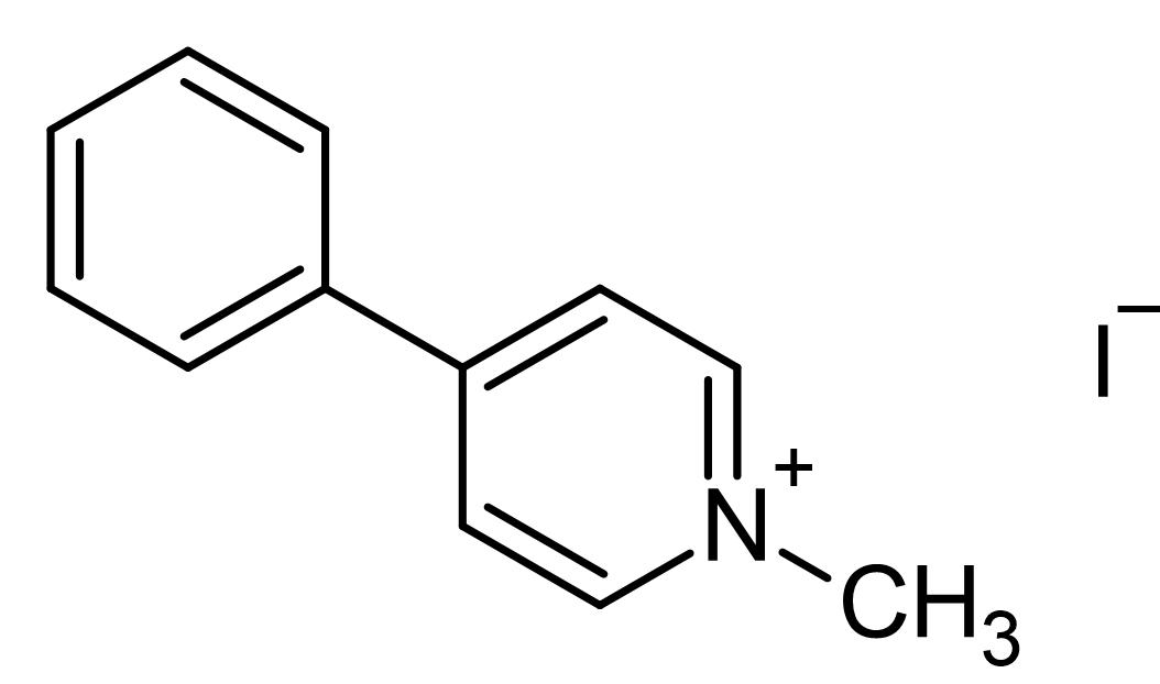 Chemical Structure - N-Methyl-4-phenylpyridinium Iodide (MPP+), Dopaminergic selective neurotoxin (AB144783)