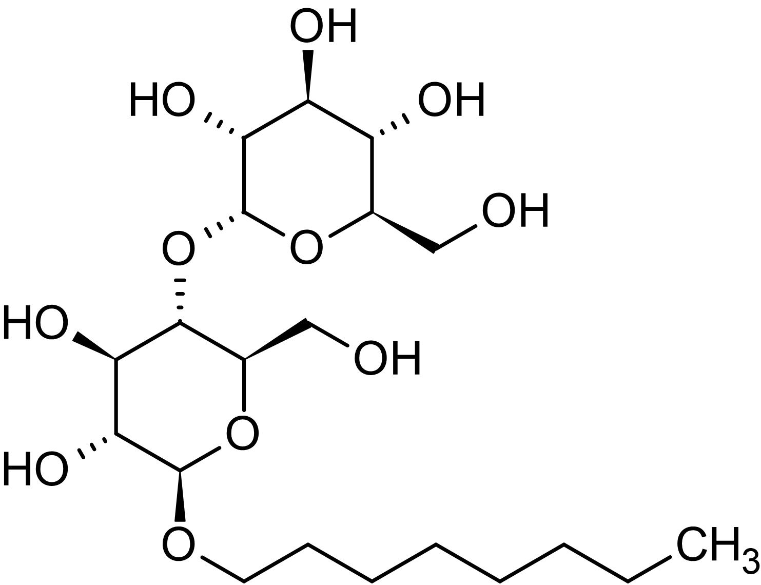 n-Octyl-beta-D-maltopyranoside, non-ionic detergent
