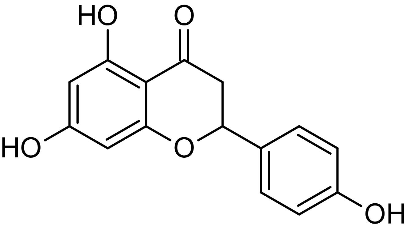 Chemical Structure - (±)-Naringenin, Antioxidant (AB120958), expandable thumbnail