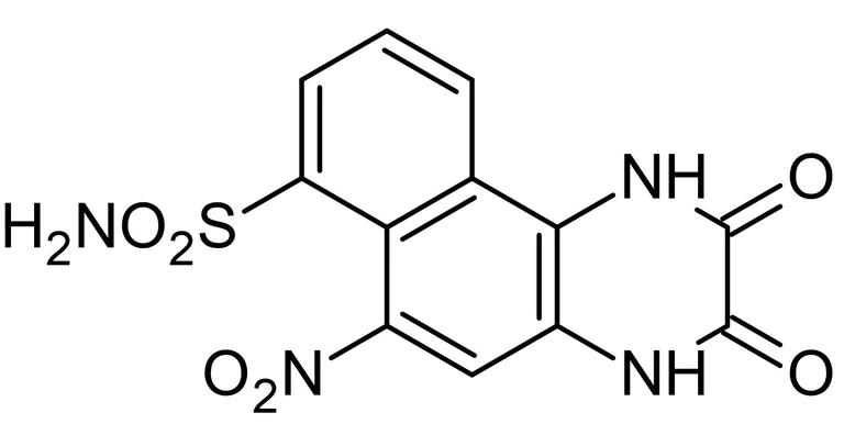 Chemical Structure - NBQX, AMPA / kainate antagonist (AB120045)