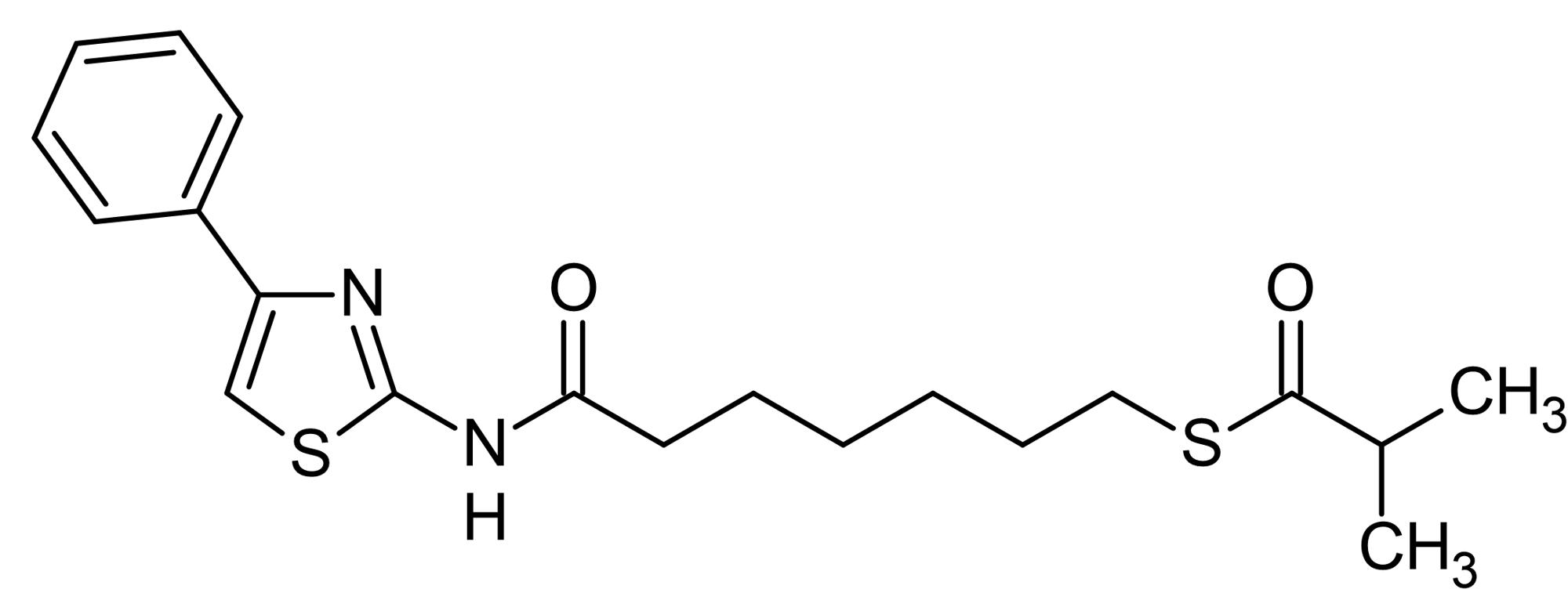 Chemical Structure - NCH 51, HDAC inhibitor (AB120949), expandable thumbnail