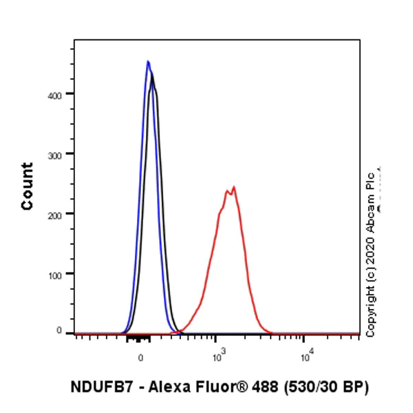 Flow Cytometry - Anti-NDUFB7 antibody [EPR15903] - BSA and Azide free (AB250968)