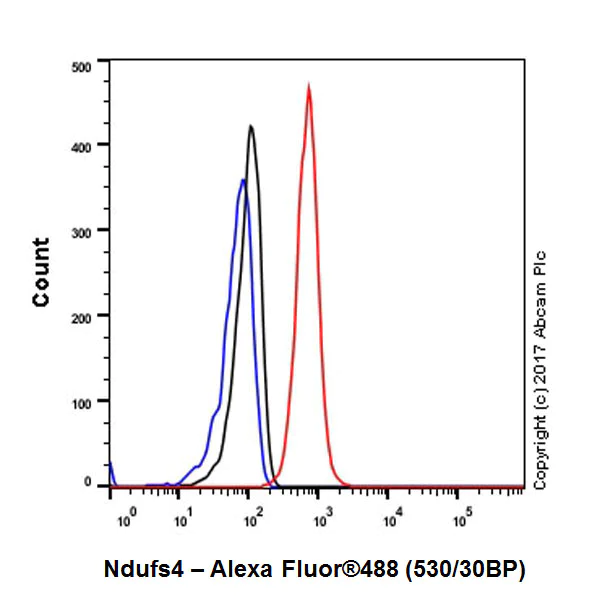 Flow Cytometry (Intracellular) - Anti-Ndufs4 antibody [EP7832] - BSA and Azide free (AB232337)