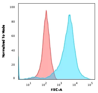 Flow Cytometry - Anti-Neurofilament antibody [NF421 + NFL/736] (AB215903)