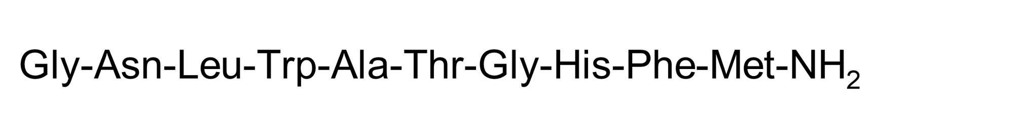 Chemical Structure - Neuromedin B (porcine), Bombesin-like peptide (AB141073), expandable thumbnail