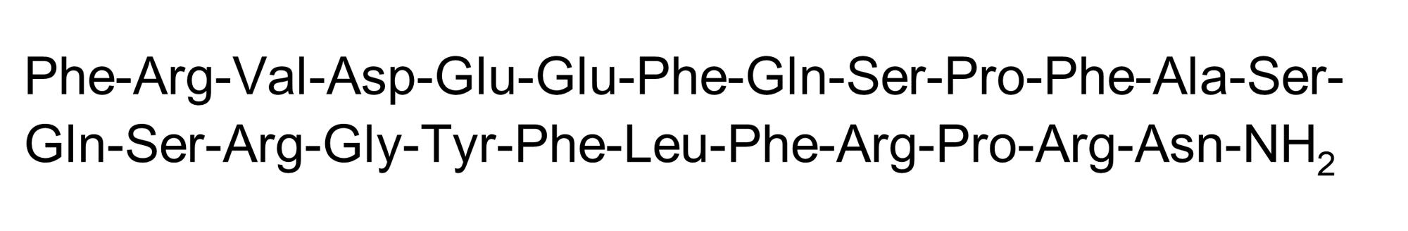 Chemical Structure - Neuromedin U-25 (human) (NMU), Endogenous neuropeptide (AB141007), expandable thumbnail