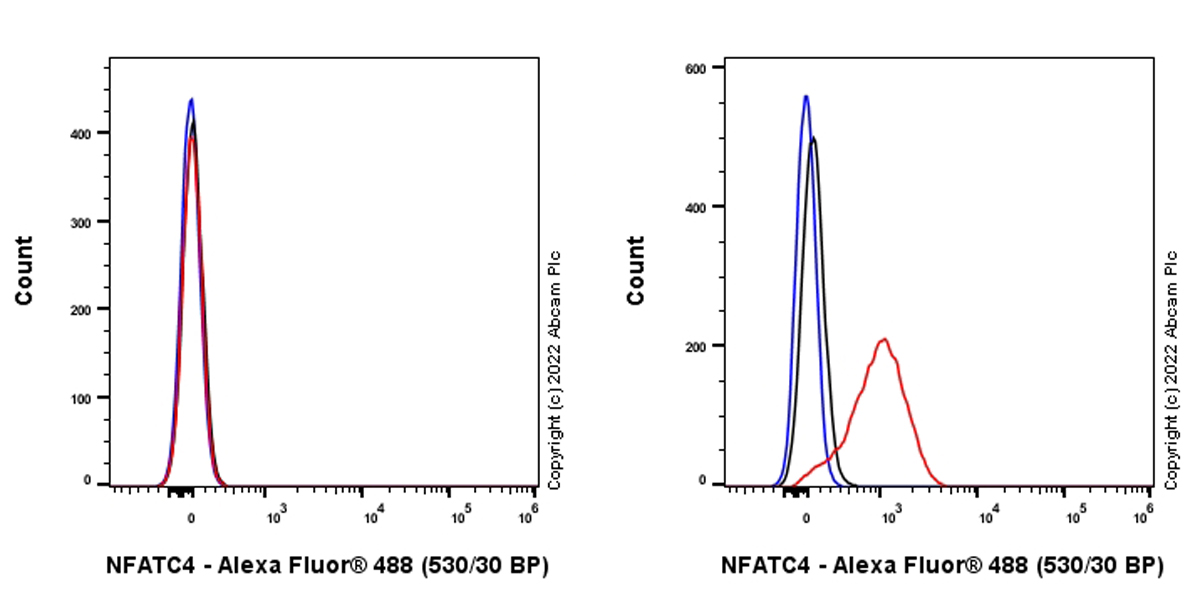 Flow Cytometry (Intracellular) - Anti-NFATC4 antibody [EPR24998-73] (AB307815), expandable thumbnail